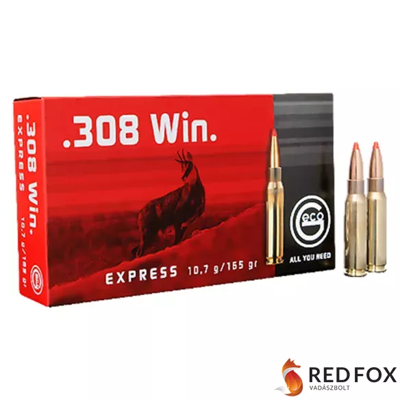 Geco 308Win Express, 10,7g 165gr lőszer