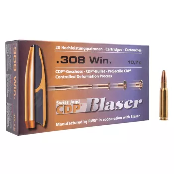 Blaser .308 WIN 10.7g CDP 165gr golyós lőszer (80401123)