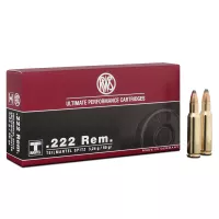 RWS 222 Rem TMS 3,24g 50gr lőszer