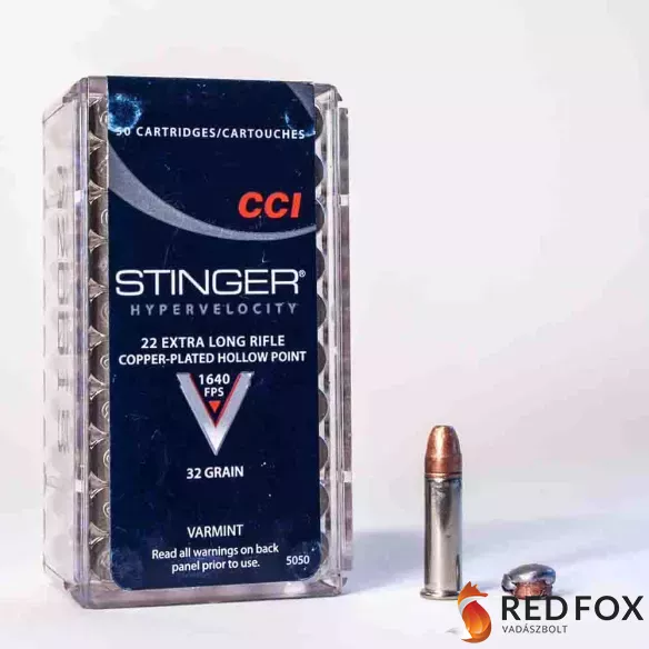 CCI .22LR STINGER 32gr lőszer