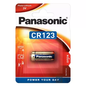 Panasonic CR123 3V lítium fotóelem